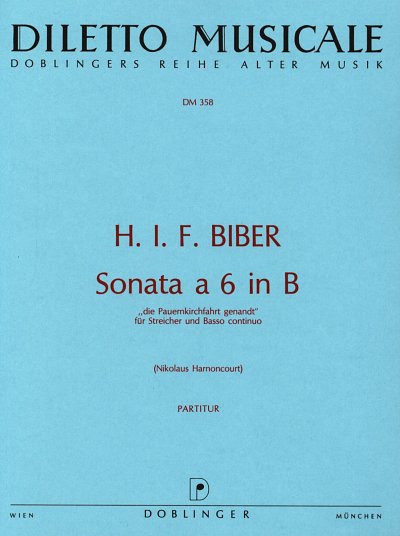 H.I.F. Biber: Sonate A 6 In B Diletto Musicale