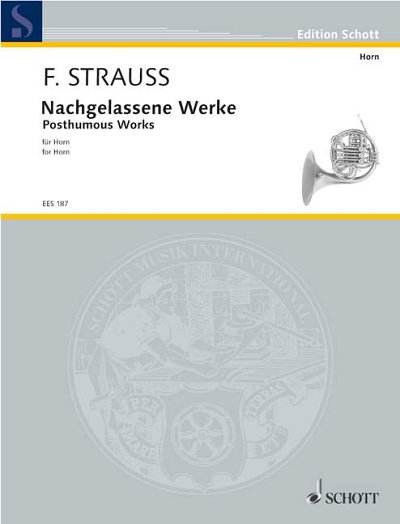 Strauß, Franz: Nachgelassene Werke