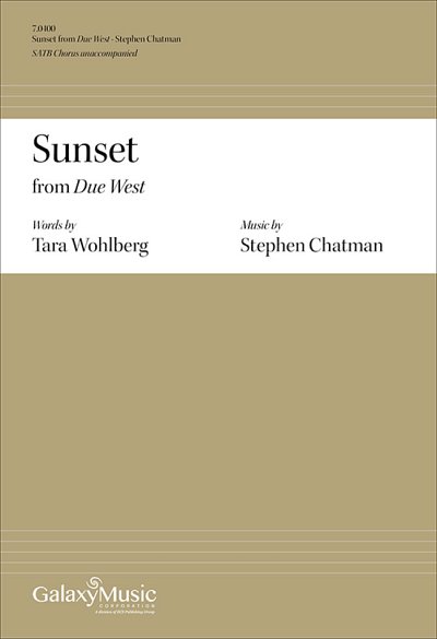 S. Chatman: Due West: No. 4 Sunset