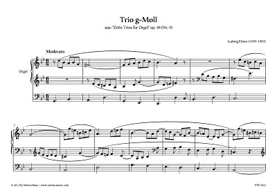 DL: L. Ebner: Trio g-Moll, Org
