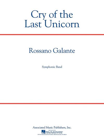 R. Galante: Cry of the Last Unicorn, Blaso (Pa+St)