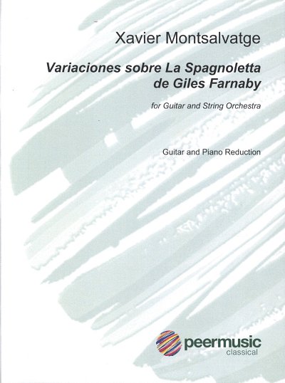 X. Montsalvatge: Variaciones sobre La Spagno, GitKlav (Sppa)
