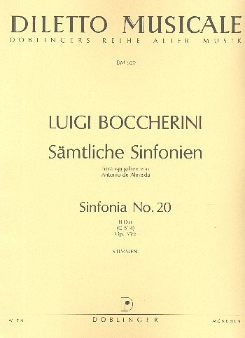L. Boccherini: Sinfonie 20 B-Dur Op 35/6 G 514 Diletto Music