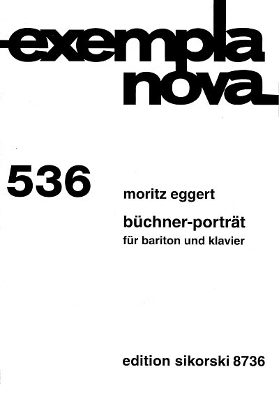 Eggert Moritz: Buechner Portraet Exempla Nova 536