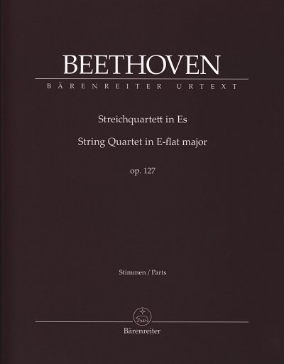 L. v. Beethoven: Streichquartett Es-Dur op, 2VlVaVc (Stsatz)