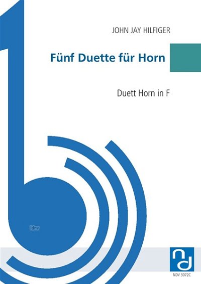J.J. Hilfiger: Fünf Duette, 2Hrn (Sppa)