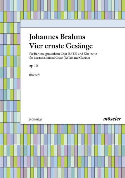 DL: J. Brahms: Vier ernste Gesänge (Part.)