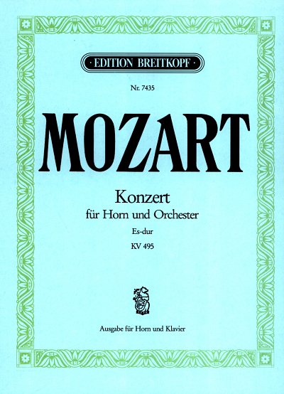 W.A. Mozart: Konzert für Horn und Orchester , HrnKlav (KASt)