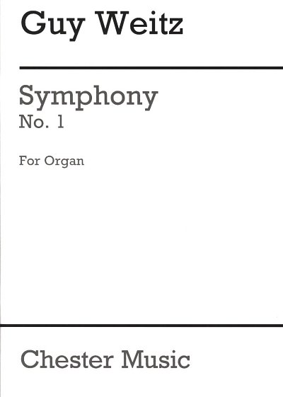 G. Weitz: Organ Symphony No.1, Org