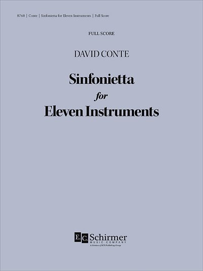 Sinfonietta for Eleven Instruments, Kamens (Pa+St)