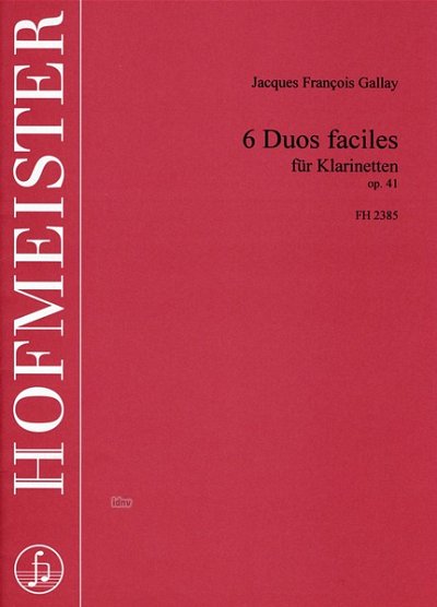 J.F. Gallay: 6 duos faciles op.41