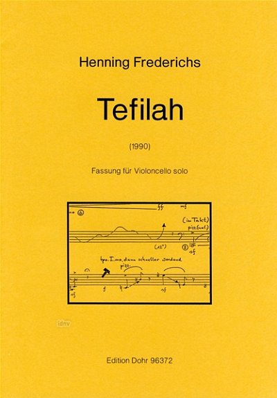 F. Henning: Tefilah, Vc (Part.)