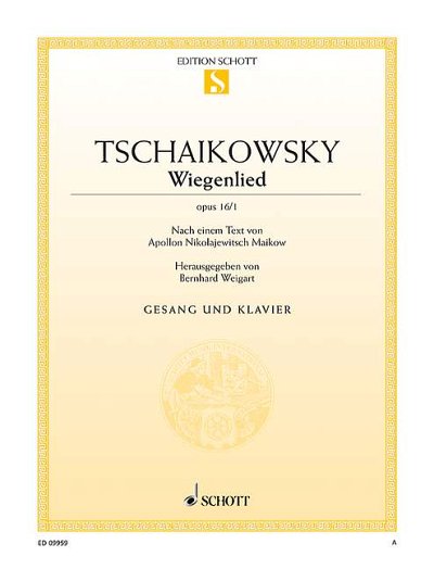DL: P.I. Tschaikowsky: Wiegenlied, GesKlav