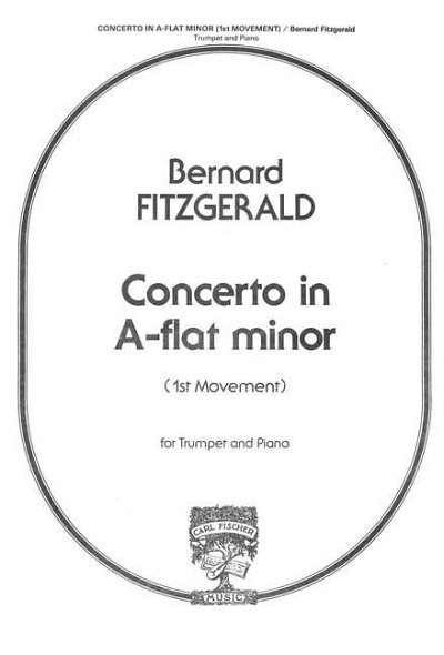 Fitzgerald, Bernard: Concerto In A Flat Minor - Mvt. I