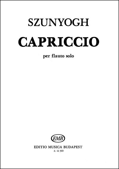 B. Szunyogh: Capriccio