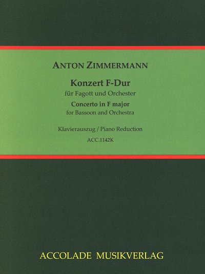 A. Zimmermann: Konzert F-Dur, FagOrch (KASt)