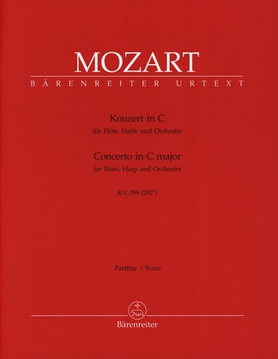 W.A. Mozart: Konzert fuer Floete, Harfe und , FlHrfOrch (Par