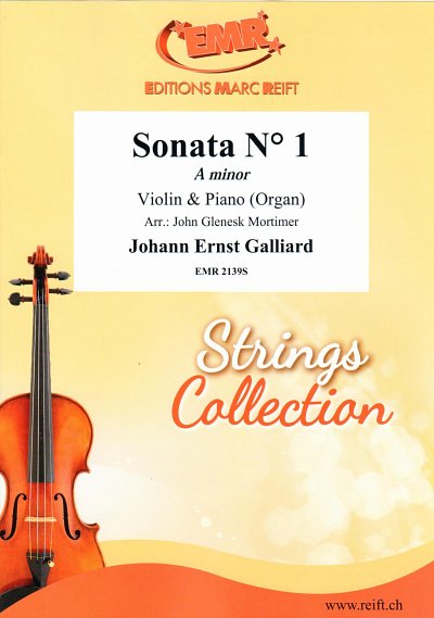 J.E. Galliard: Sonata No. 1 In A Minor, VlKlv/Org