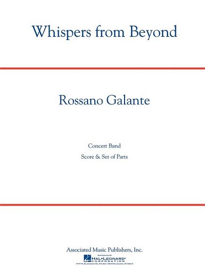 R. Galante: Whispers From Beyond Full Score