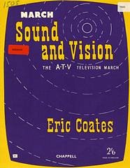DL: E. Coates: Sound And Vision March, Klav