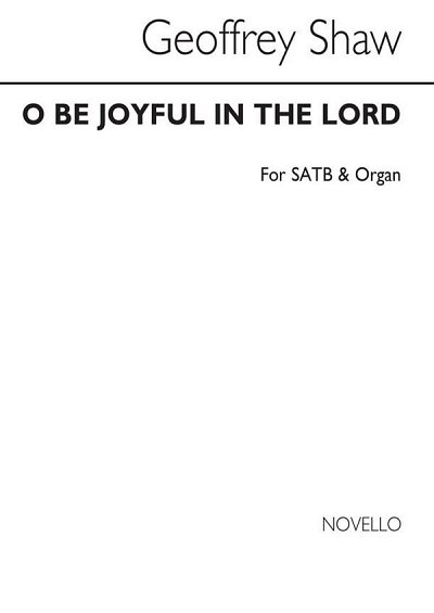 O Be Joyful In The Lord, GchOrg (Chpa)