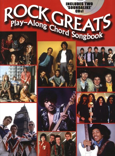 Rock Greats Guitar Playalong Chord Songbook Book/2Cd