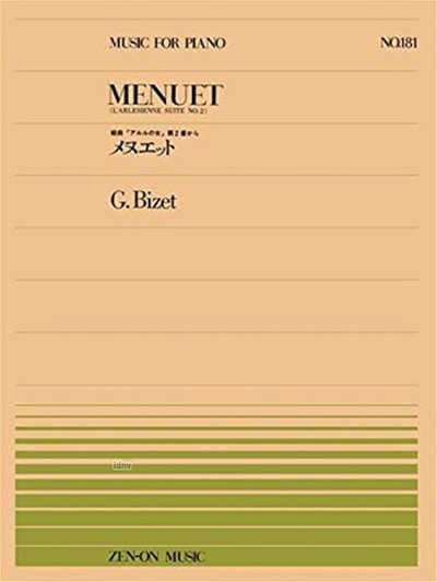 G. Bizet: L'Arlesienne Suite No. 2 181, Klav