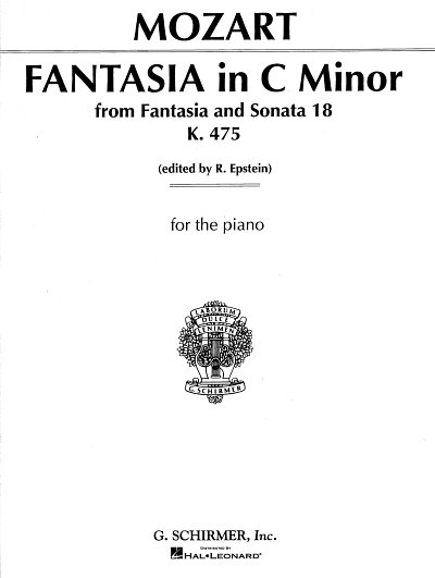 W.A. Mozart: Fantasia In C Minor K.475, Klav