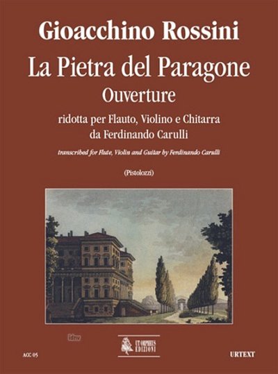 G. Rossini et al.: La Pietra del Paragone. Ouverture transcribed by Ferdinando Carulli