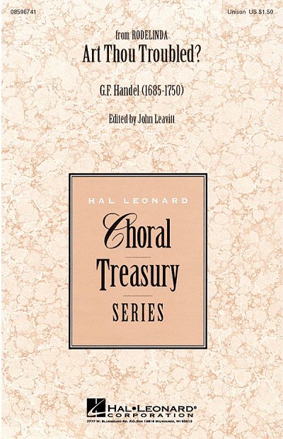 G.F. Händel: Art Thou Troubled?, Kch1Klav (Chpa)