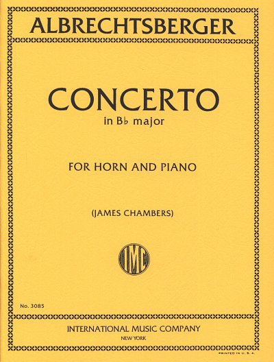 Concerto Si B (Fuss/Chambers) (Bu)