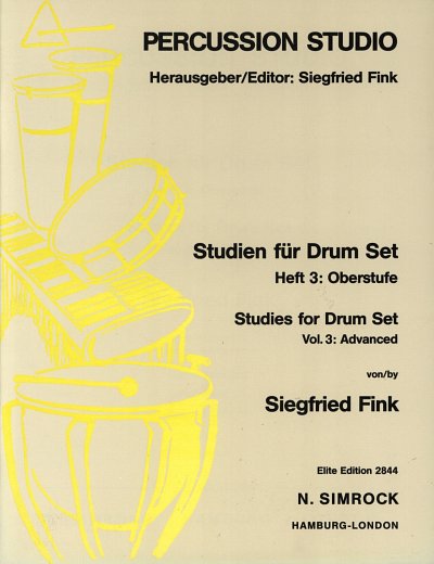 S. Fink: Studien für Drum Set 3, Drset