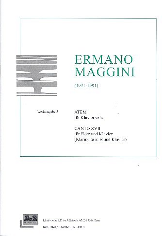 E. Maggini: Atem & Canto XVII, FlKlav (Stimmen)