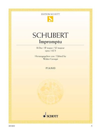 DL: F. Schubert: Impromptu, Klav