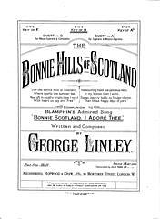 DL: G. Linley: The Bonnie Hills Of Scotland, GesKlav