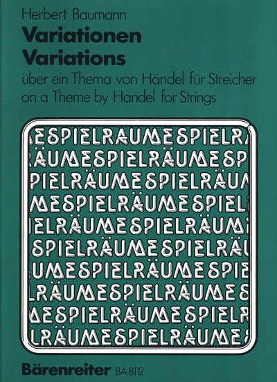 H. Baumann: Variationen für Streicher (1985) (Pa+St)