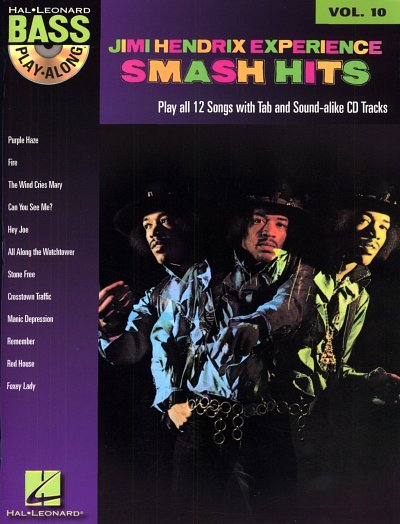 BaPA 10: Jimi Hendrix - Smash Hits, EBass (TABCD)