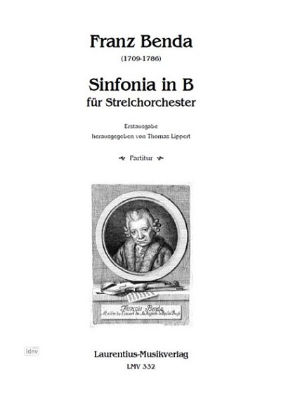 F. Benda: Sinfonia in B, Stro (Part.)