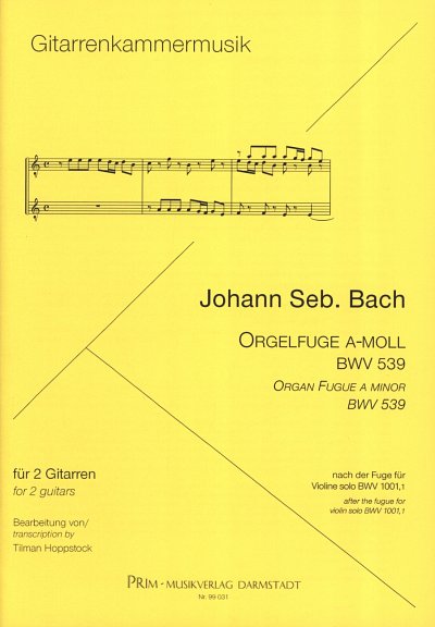 J.S. Bach: Fuge A-Moll Bwv 539 (Org)