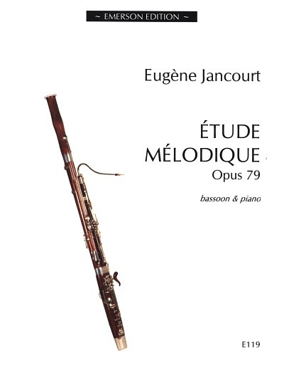 E. Jancourt: Etude Melodique op.79 , FagKlav