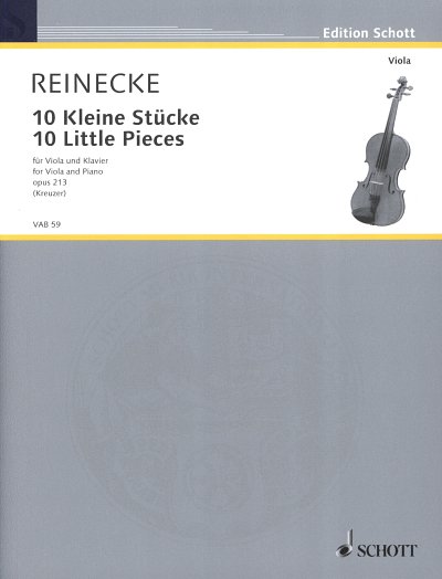 C. Reinecke: 10 Kleine Stücke op. 213 , VaKlv