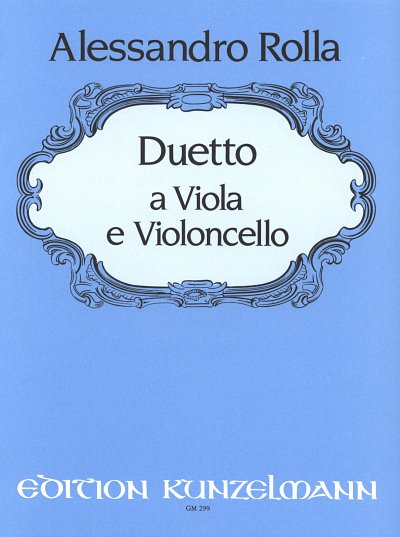 A. Rolla: Duetto, VaVc (2Sppa)