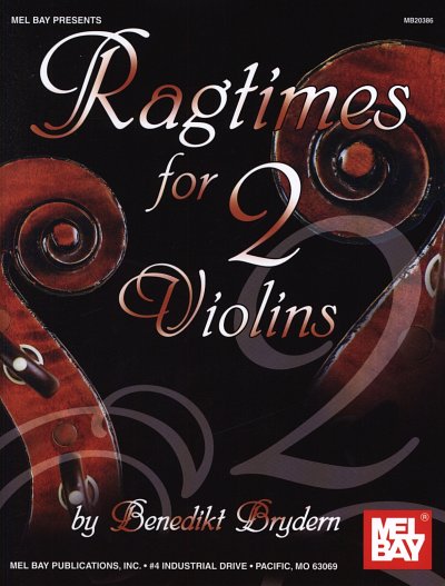 Brydern Benedikt: Ragtimes For 2 Violins