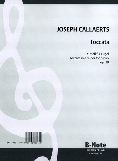 J. Callaerts: Toccata e-Moll, Org