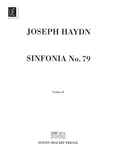 J. Haydn: Sinfonia Nr. 79 Hob. I:79 , Sinfo (Vl2)