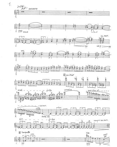 S. Rasmussen: String Quartet No. 1, 2VlVaVc (Stsatz)