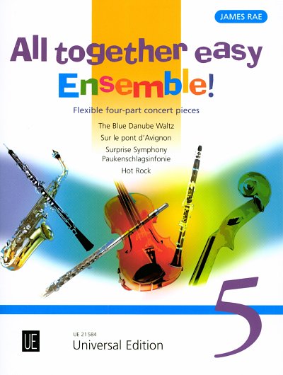J. Rae: All together easy Ensemble! 5, Varens;Klv (Pa+St)