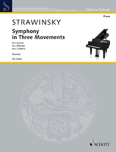 DL: I. Strawinsky: Symphonie in drei Sätzen, 2Klav