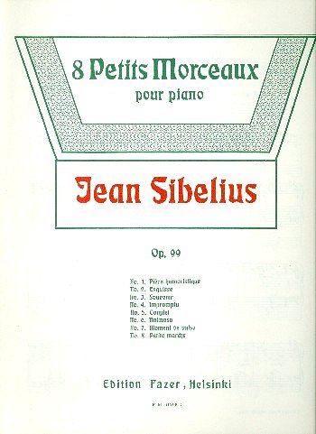 J. Sibelius: Acht kleine Stücke op. 99