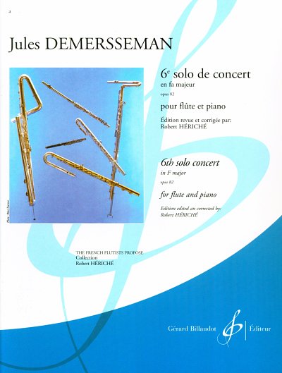 J. Demersseman: 6Eme Solo De Concert En F, FlKlav (KlavpaSt)